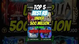 Best Cheap Budget RB🔥 [ under 500 Mill ] #fcmobile​ #eafc24​ #shorts​ #fifa #trending #top #best