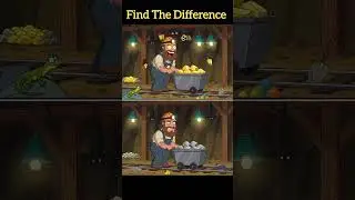 🔥Find The Differences In These 2 Picture🖼 | Visual IQ Test | #shorts #subscribe #puzzle