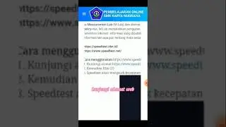 Tutorial menggunakan speedtest.