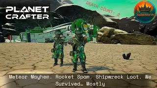 Planet Crafter | Rocket Spam & Shipwreck Loot on Planet Humble (ft. Ryzto)