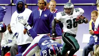 &ldquo;Miracle at the meadowlands 3&rdquo; Brian Westbrook game winning punt return 2003 (4K60fps)