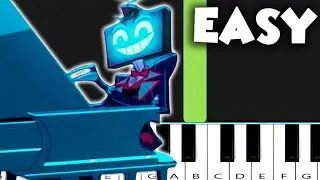 Once We Get Up There - Hazbin Hotel Song | Piano Tutorial