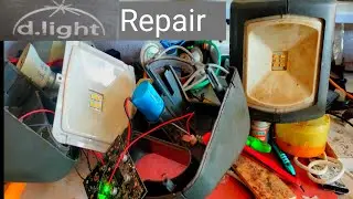 d.light के सभी  wire connection करना सीखें | D.Light Repairing करना सीखें | emergency light repair
