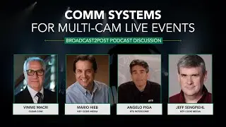 Comm Systems For Multi-Cam Live Events