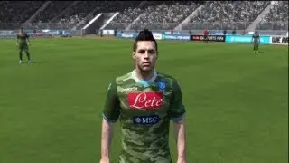 FIFA 14: Napoli Player Faces