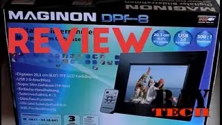 [Review] Maginon DPF8 Digitaler Bilderrahmen