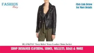 ★★★ BLANKNYC 'Easy Rider' Faux Leather Moto Jacket ★★★