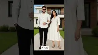 meesho affordable price couple dress combo set #meeshodress #meeshodress #fashion #onlineshopping