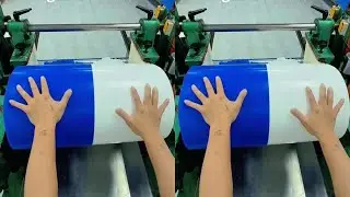 Giant killer capsule 70kg, transformer food? Blue and white workshop action, shocking production pro