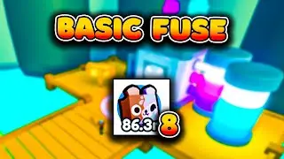 BASIC FUSE BLURRED BEAR х8 IN PET SIMULATOR 🚂 STEAMPUNK