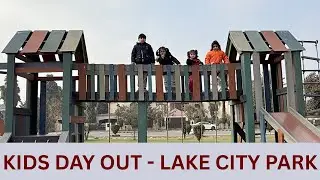 Kids Day Out At Lake City Park | Burhan Rameen Rehma Zoraiz Rafqa | Kids Playing Video