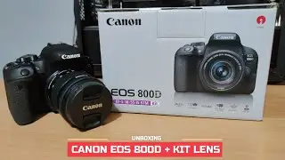 Canon EOS 800D (T7i) + Kit Lens (Unboxing 2020)