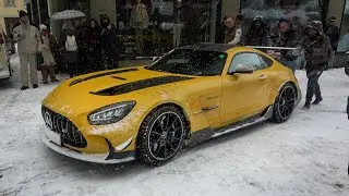 Supercars in Snowstorm St. Moritz 2024 - Jesko Absolut, CCXR, M2 Sliding and more!