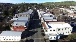 Sutter Creek Main Street - Drone