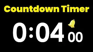 4 Minute Countdown Timer with Alarm #timerstore #4m #countdown