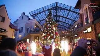 Феєричне відкриття ялинки в Мануфактура Outlet Village  - 16.12.2017