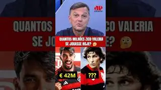 SE PAQUET&Aacute; CUSTOU 42 MILH&Otilde;ES DE EUROS, QUANTO ZICO VALERIA HOJE NO FLAMENGO? MAURO CEZAR RESPONDEU!
