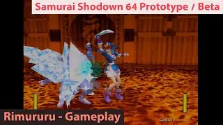 Samurai Shodown 64 - Rimururu - Hyper Neo Geo 64 Beta Gameplay