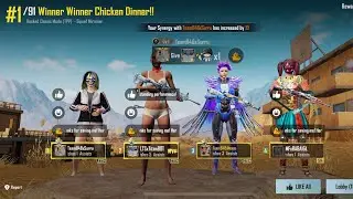10 KILLS MIRAMAR CHICKEN DINNER||4FK PAIDS|| EASY ROTATION ||#TEAMB4B||
