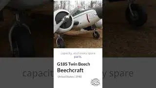 1940 Beechcraft G18S Twin Beech FOR SALE! Classic Cargo Aircraft