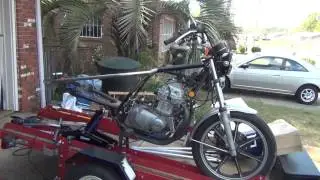 KZ440 Custom Part 3 - Hardtail Conversion