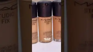 Mac Studio Fix 24hr matte foundation NC13, NC20, NC37, NC40, NC 45, NC 55 swatches on indian skin