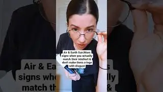 The IRONY of a cringe vid about not making Air/Earth signs cringe 😂 #airsigns #earthsigns #zodiac