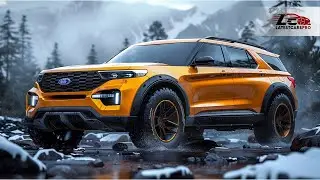 2025 Ford Explorer Concept Car Design by AI - FULLY AUTONOMOUS