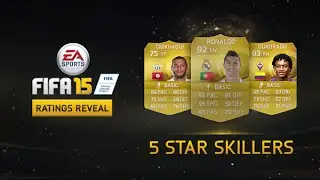 FIFA 15 All 5 Star Skillers in Fut