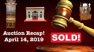 Antique Auction Recap! | Lionel, Antique Furniture and More! | April 14, 2019 | Van Metre Auction