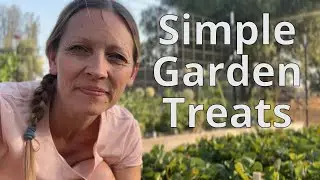 Picking Strawberries for a Summer Night Treat VLOG