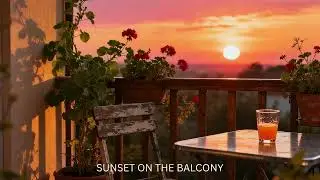 SUNSET ON THE BALCONY #music #hitsong #shortvideo