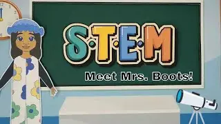 Meet Mrs. Boots the S.T.E.M. Queen! |Fun Nature Science Activity | Leaf Boats | Experiments for Kids