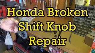 Honda Accord Broken Gear Shift Knob Replacement 2004 (2003-2007 Similar)