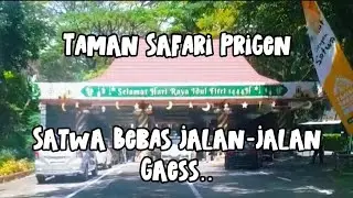 TAMAN SAFARI PRIGEN || SATWA BEBAS JALAN-JALAN GAESS