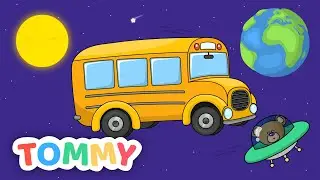 Wheels on the Bus in Space (2019) | Nursery Rhymes | Tommy Kids