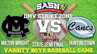 DMV Strike Zone Huntingtown Vs C Milton Wright Playoff Game Highlights
