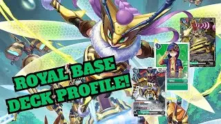 Deck de ROYAL BASE em DIGIMON CARD GAME é INSANO!