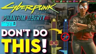 5 главных ошибок, которых следует избегать в обновлении Cyberpunk 2077 2.0! (Советы по Cyberpunk ...