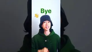 Three ways to say bye in Korean🇰🇷 Did you know the difference of the second one and the third one?