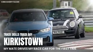 My mate drives my race car for the first time at kirkistown - track skills November 2024