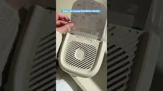 unboxing my canopy humidifier #humidifier #wellness #skincare #selfcare