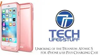 Trianium Atomic S iPhone 6/6s Plus Portable Charger Charging Case