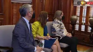 U.S. Under Secretary Victoria Nuland meets President Rajapaksa