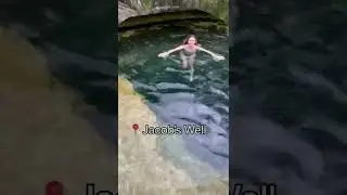 Have you been to Jacob&rsquo;s Well in Wimberley, Texas this season?🌊🕳 #jacobswell #visittexas