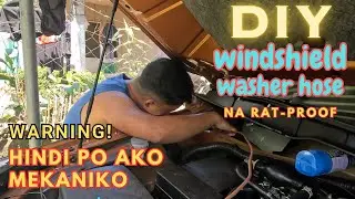 DIY Windshield Sprinkler Hose Replacement for Nissan Navara na Ratproof #navara #nissan  #car #diy
