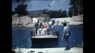 Το πέραμα της Διώρυγας και η χιονισμένη Κόρινθος, σε λήψεις του Βασίλη Κοζανίδη της δεκαετίας του 70