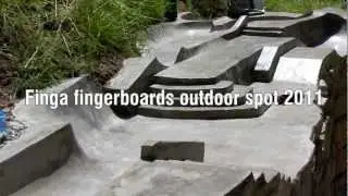 Finga fingerboards outdoor spot 2011