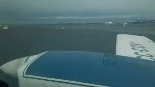 Aterrizaje en Punta Arenas (PUQ), por pista 01, Aerov&iacute;as DAP