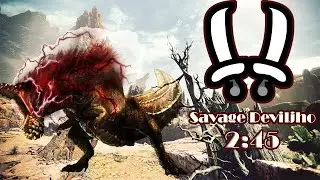 Monster Hunter World Iceborne The Tyrant Banquet Savage Deviljho 2:45 Solo Dualblades